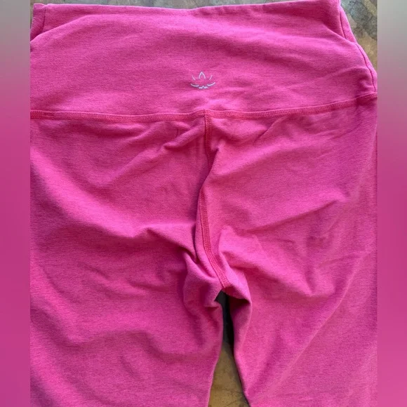 Beyond Yoga space dye leggings in color pink sz large - Picture 5 of 8